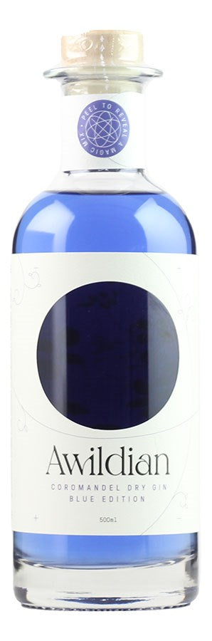 Awildian Coromandel Dry Gin Blue Edition 47% 500 ml