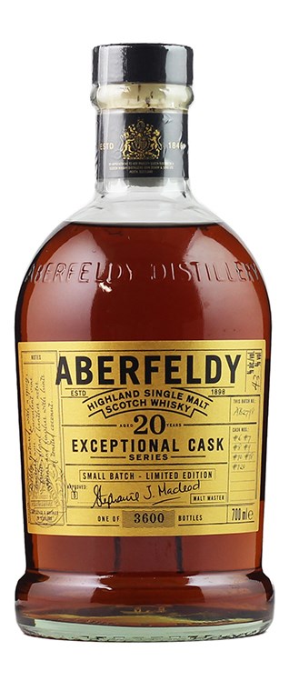 ABERFELDY 20YO EXCEPTIONAL CASK SMALL BATCH 43% 700ML