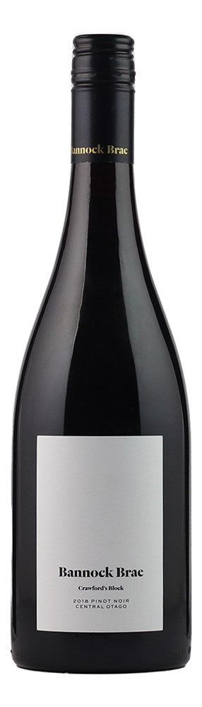 Bannock Brae Crawford's Block Pinot Noir Central Otago 18