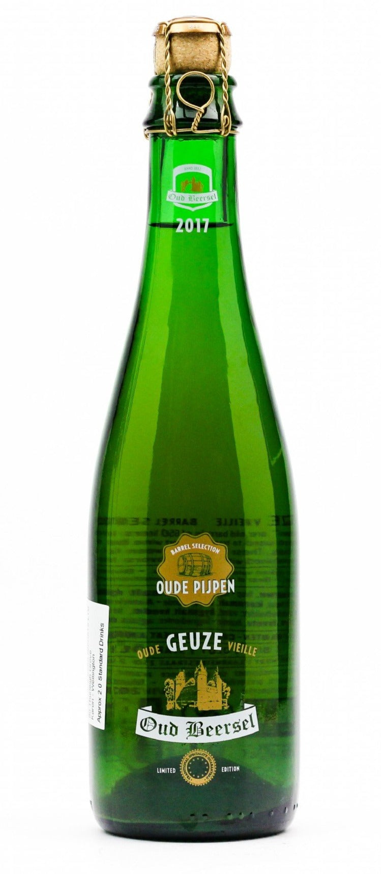 OUD BEERSEL GEUZE BARREL SEL OUDE PIJPE 375ML