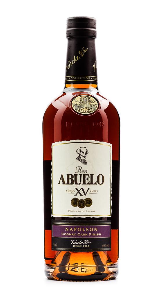 RON ABUELO XV 15YO NAPOLEON COGNAC CASK FINISH 750ML