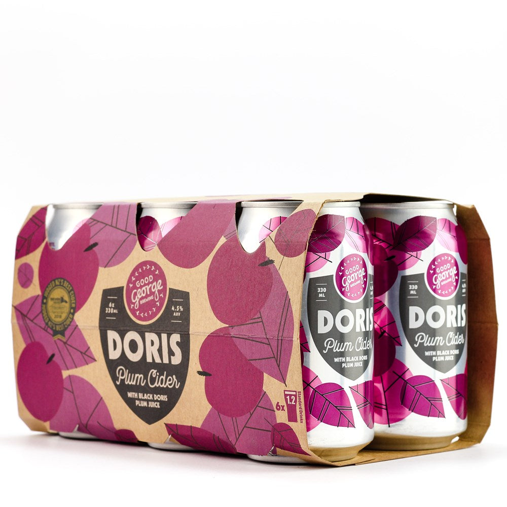 Good George Doris Plum Cider 330ml 6pk