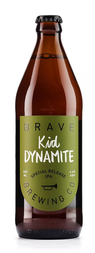 BRAVE BREWING KID DYNAMITE IPA 500ML