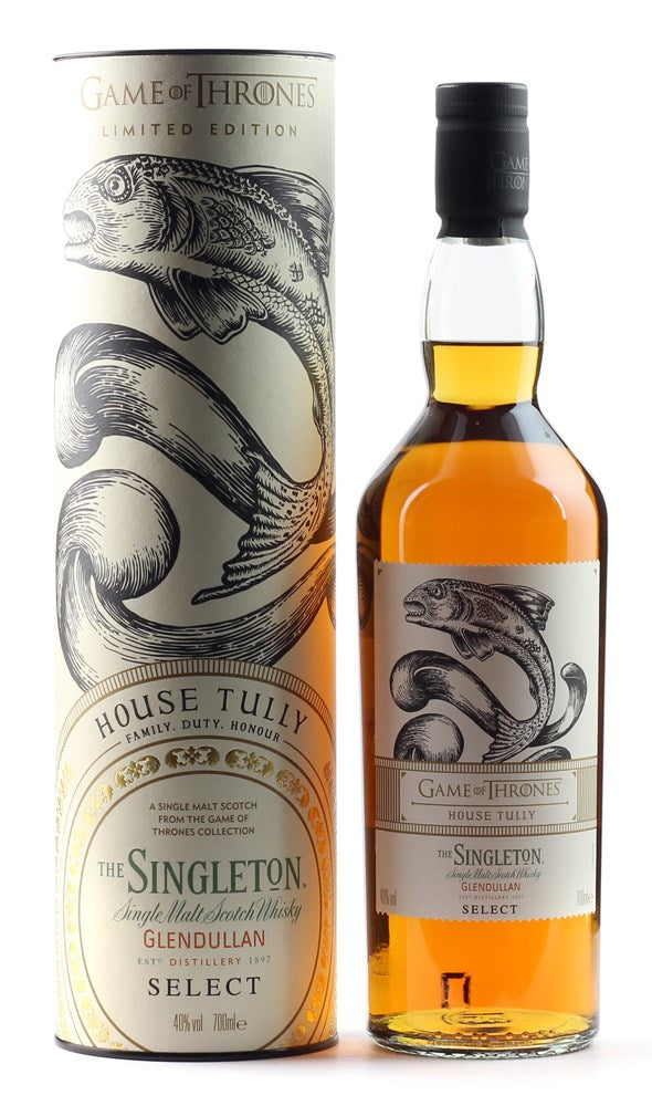 Singleton Glendullan House Tully Game Of Thrones 40% 700 Ml