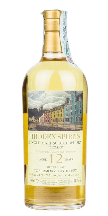 Ledaig 2009/12yo Conquete Hidden Spirits 54.2 % 700mL