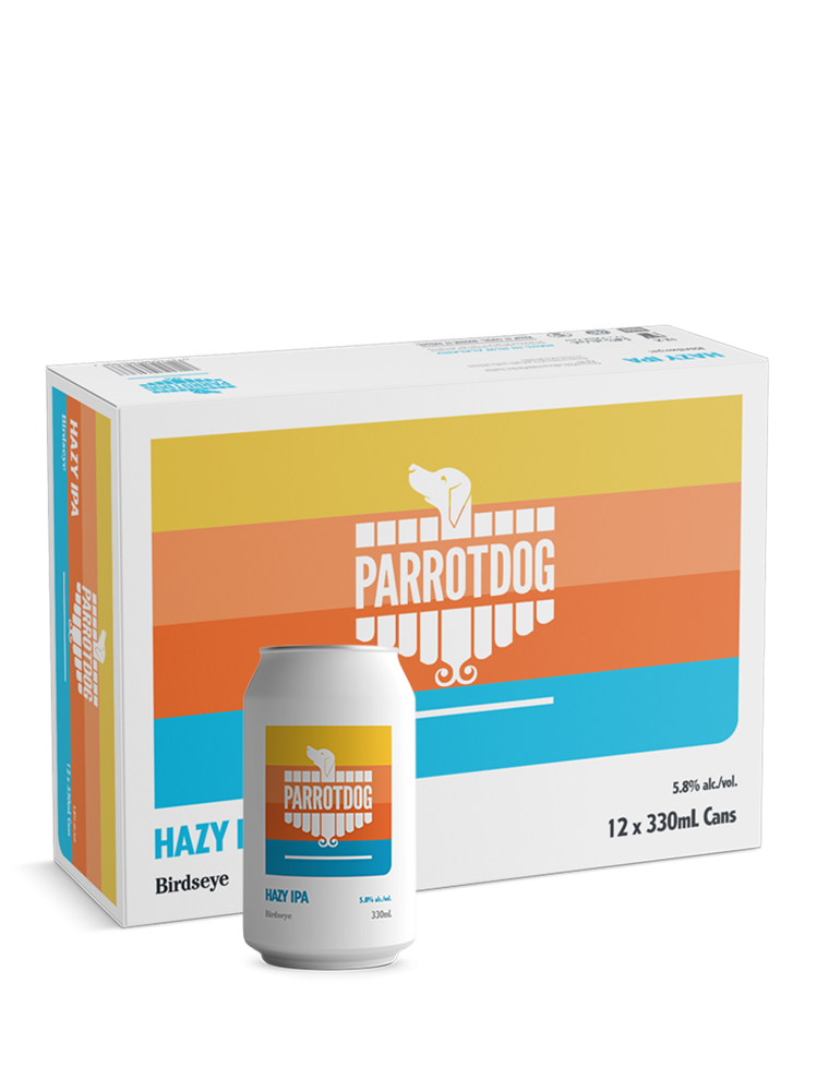 Parrotdog Birdseye Hazy IPA 12 pack cans