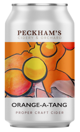 PECKHAM'S CIDER ORANGE-A-TANG CAN SINGLE