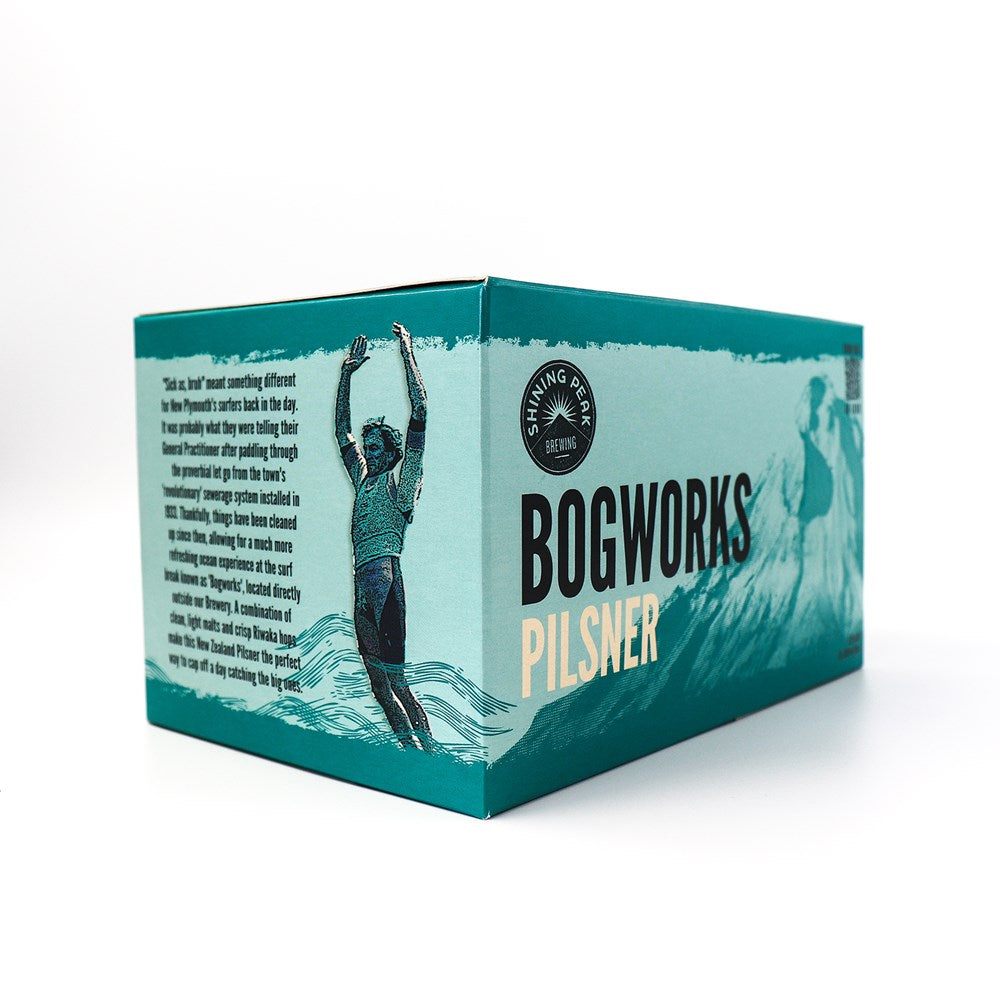 Shining Peak Bogworks Pilsner 6pk Cans