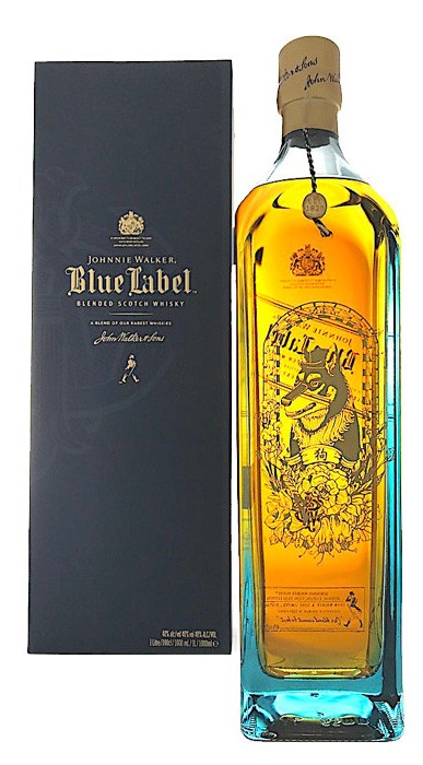 Johnnie Walker Blue Label Zodiac Dog 40% 1000ml