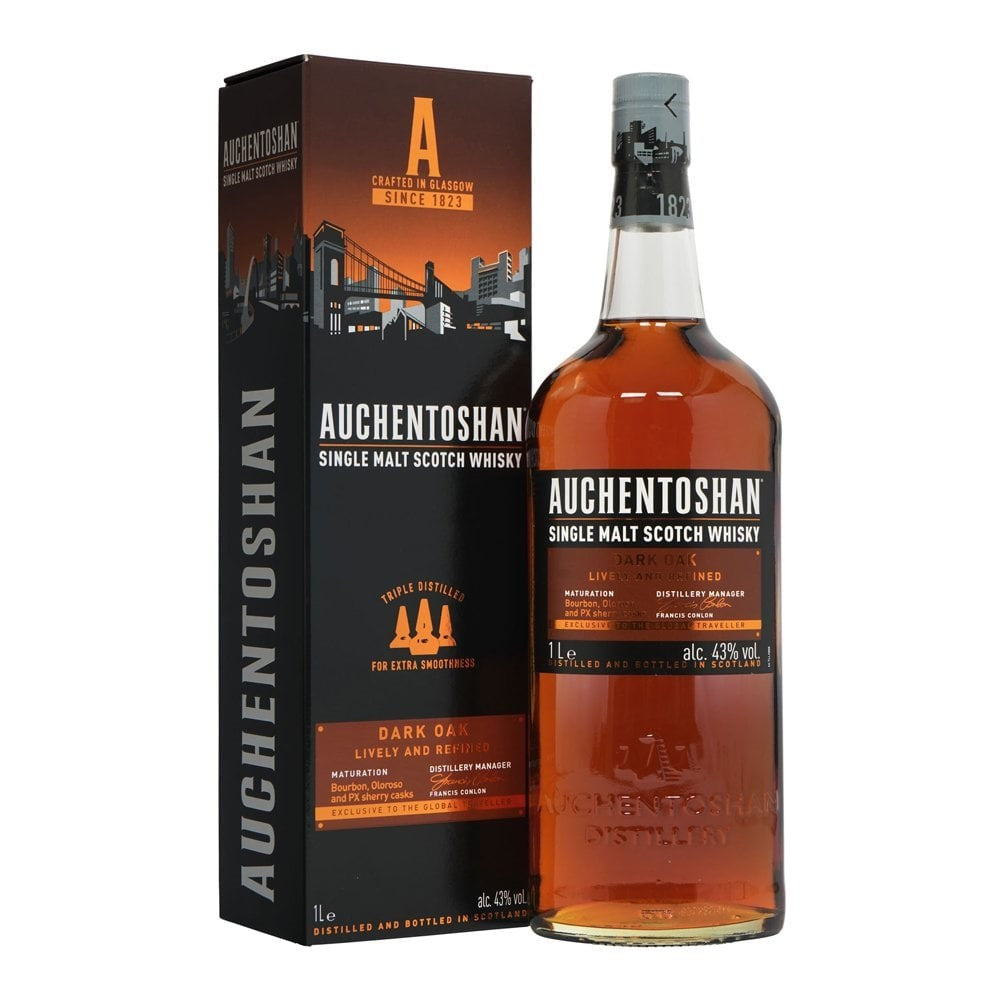 Auchentoshan Dark Oak 43% 1000ml