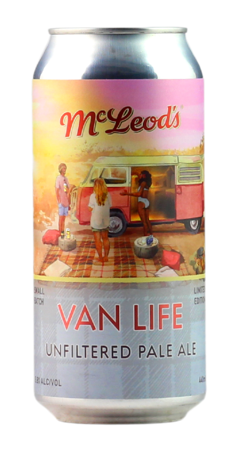 McLeod's Van Life Unfiltered Pale Ale 440ml