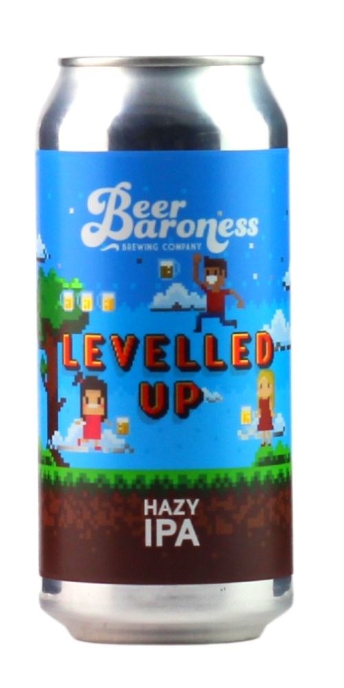 BEER BARONESS LEVELLED UP HAZY IPA 440ML CAN