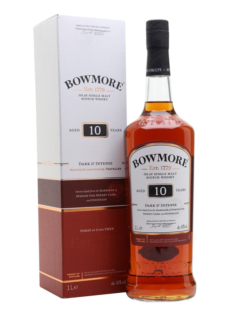 Bowmore 10YO Dark & Intense 40% 1l