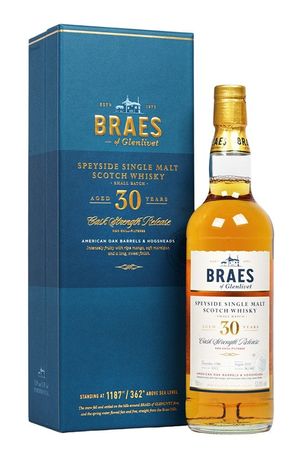 Braes Of Glenlivet 30YO Single Malt 53% 700ml