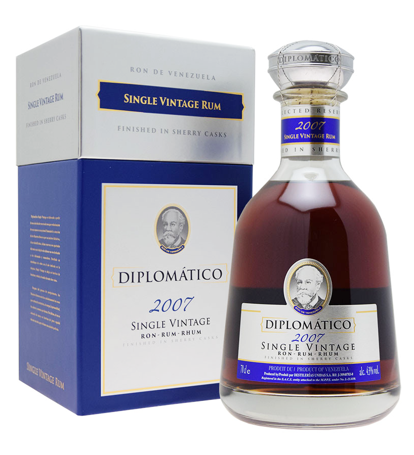 Diplomatico Single Vintage 2007 43% 700ml