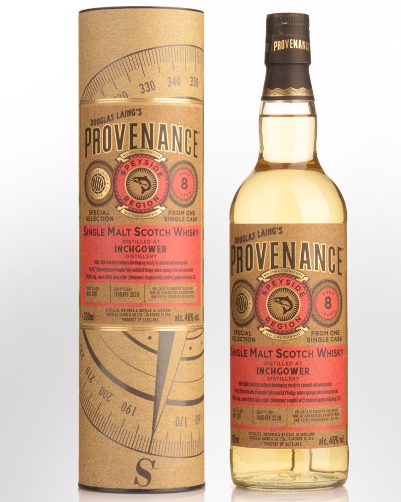 Inchgower Provenance 2011 8 YO 46% 700 Ml