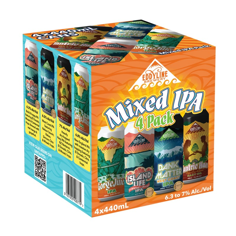 Eddyline Mixed IPA 4 pack