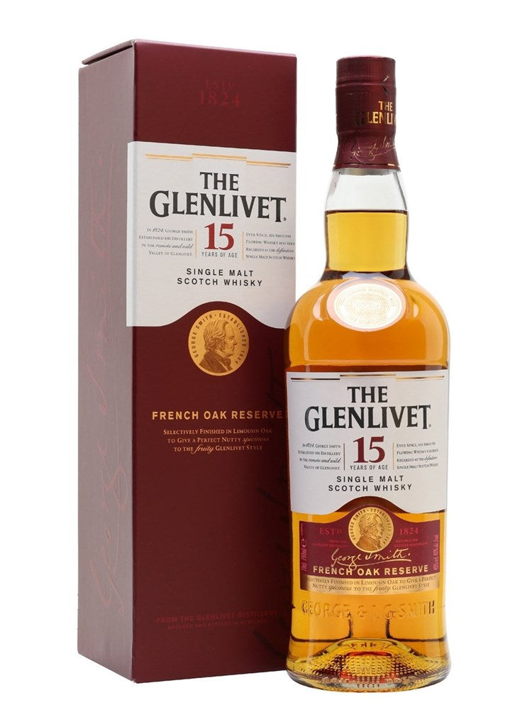 Glenlivet 15 YO French Oak 40% 700ml