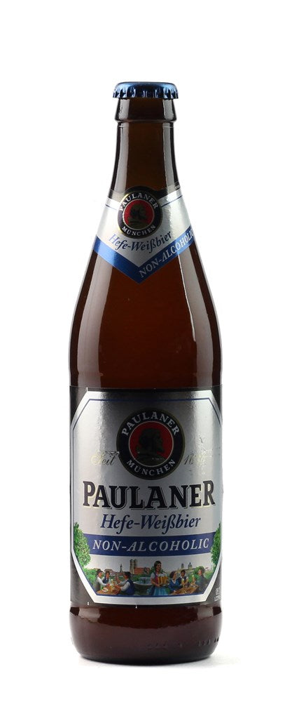 Paulaner 0.0% (Alcohol Free) Hefeweizen 500ml Bottle