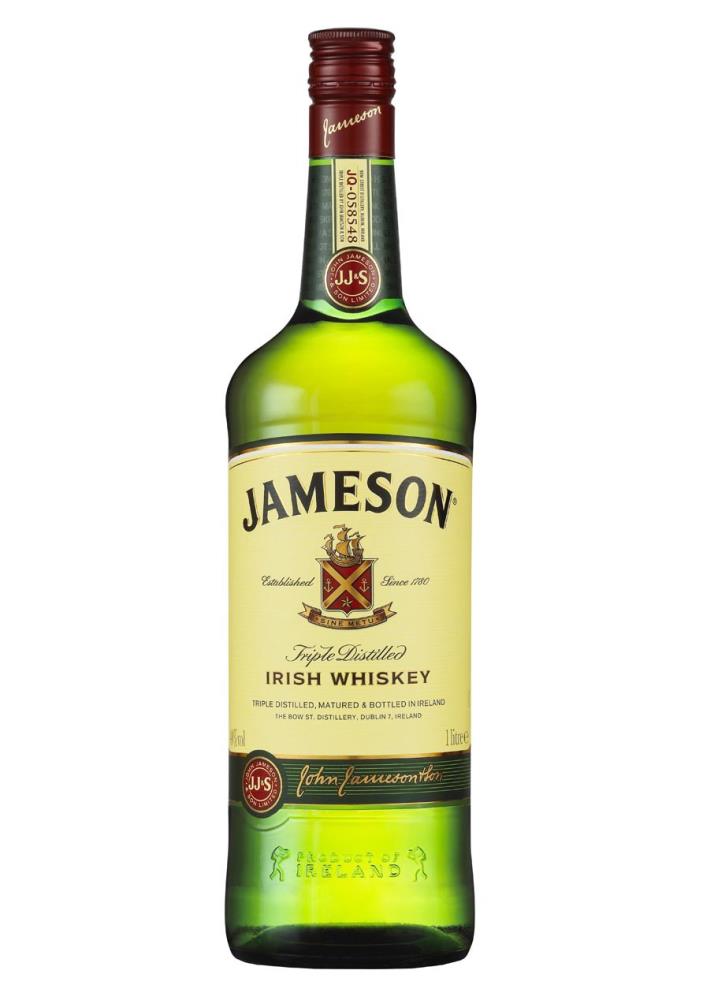 Jameson Irish Whiskey 1 Litre