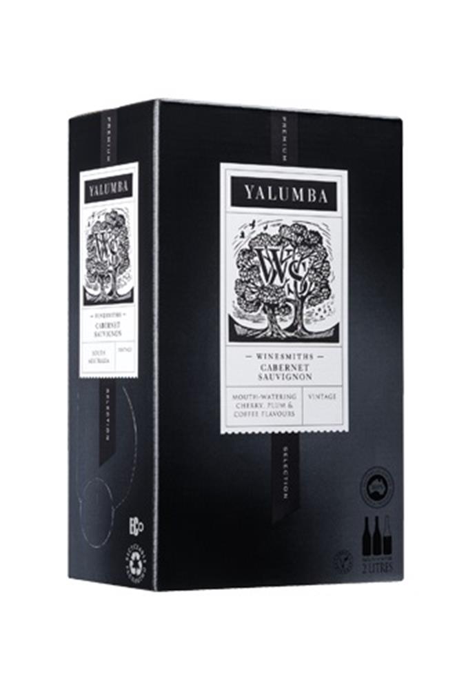 Winesmiths Yalumba Cabernet Sauvignon 2 litre bag in box